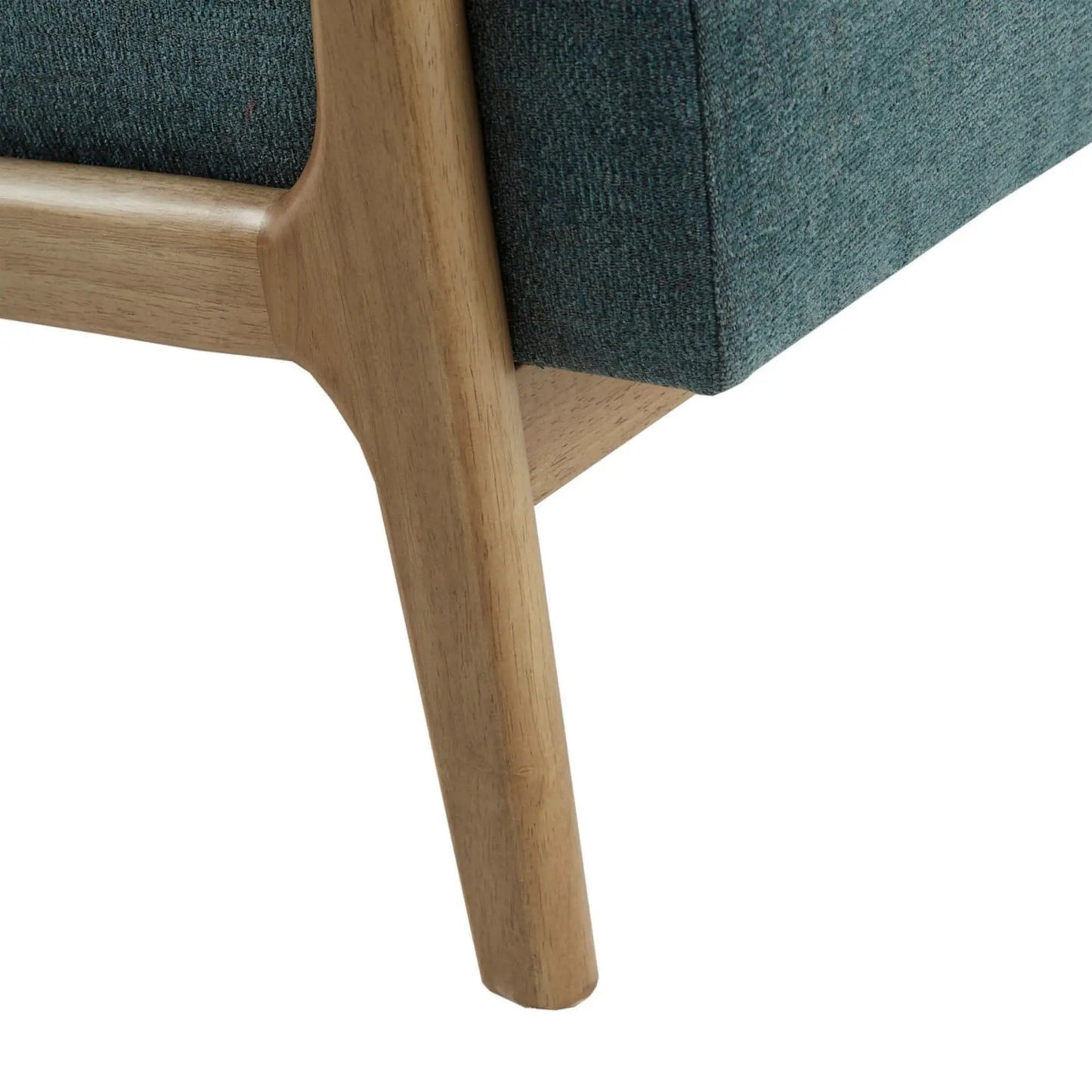Mid-Century Style Lounge Chair With Upholstery