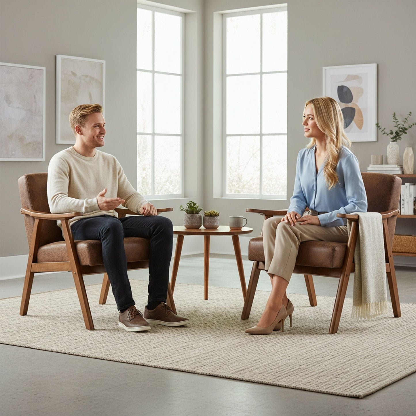 Accent Chair Mid Century Modern for Extra Seating