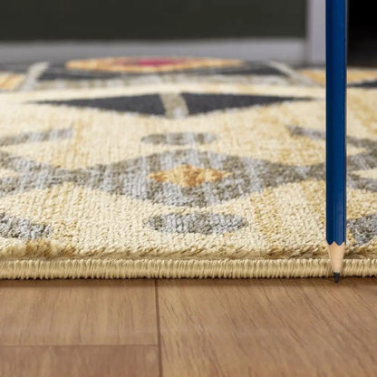 Southwest Area Rug With Desert Inspired Design