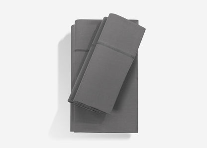 Grey Twin Sheet Set and Moisture Wicking Tech