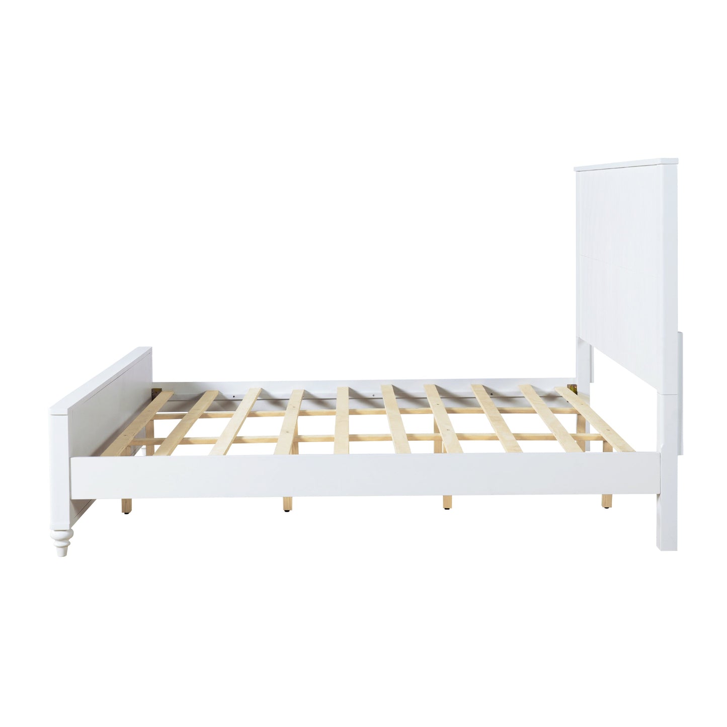 King Size Premium Pine Wood Bed and Frame