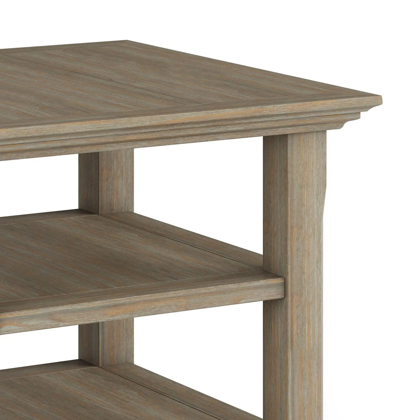 Acadian Handcrafted End Table Solid Wood
