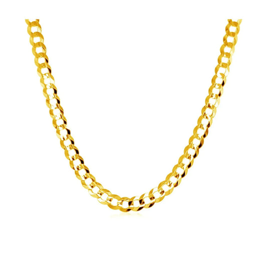 3.2mm 10k yellow gold curb chain necklace by Bids.com on Tampa Home & Garden Store