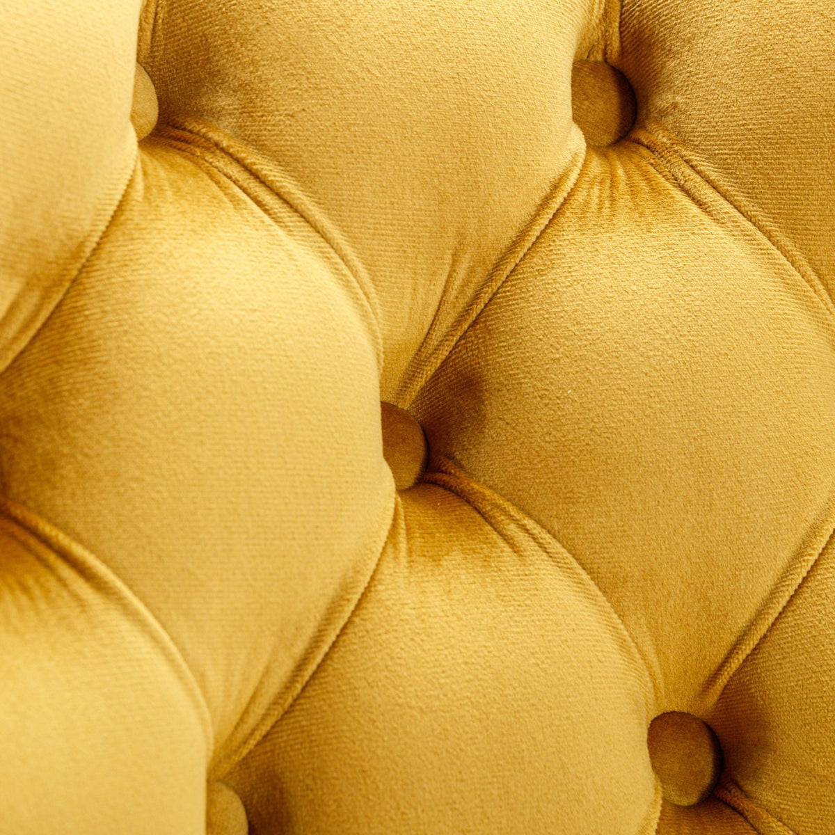 Swivel adjustable-height barstools set of 2 with mustard-yellow tufted velvet upholstery on Tampa Home & Garden Store