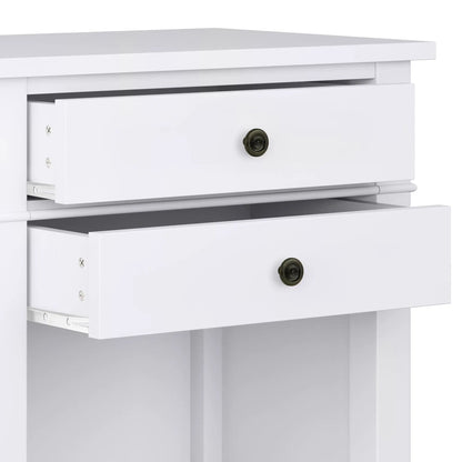 Carlton Bedside Table Handcrafted Solid Wood