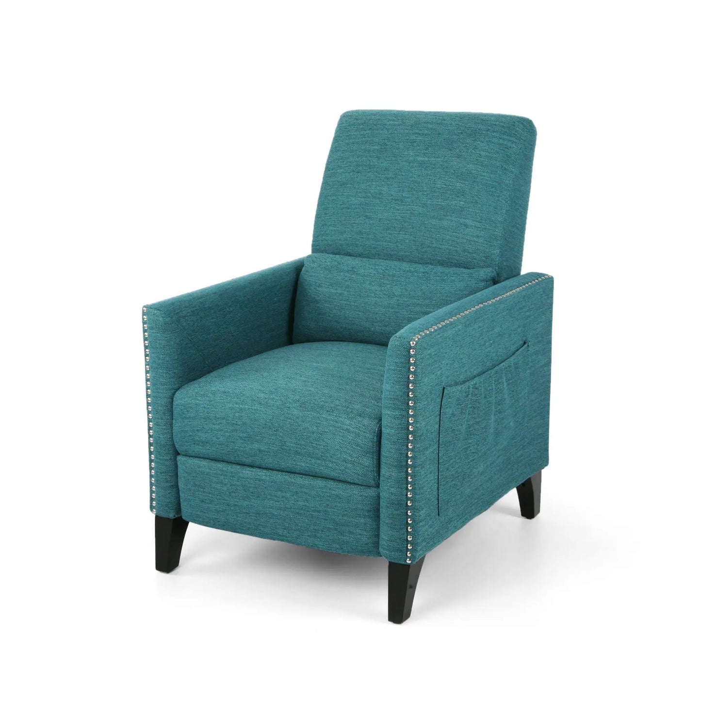 Kiersten Contemporary Fabric Pushback Recliner