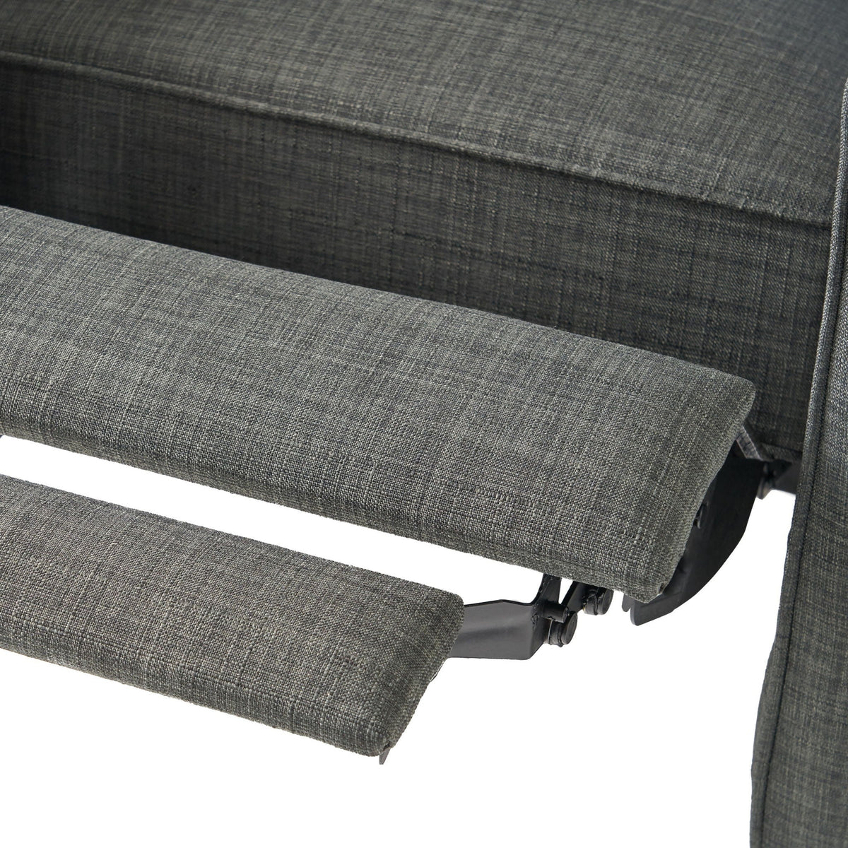 Upholstered Push Back Recliner Chair and Lounge