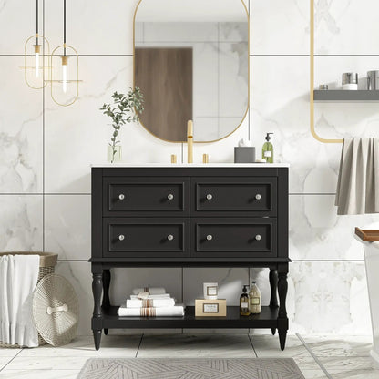 Bathroom Vanity Cabinet With Undermount Sink