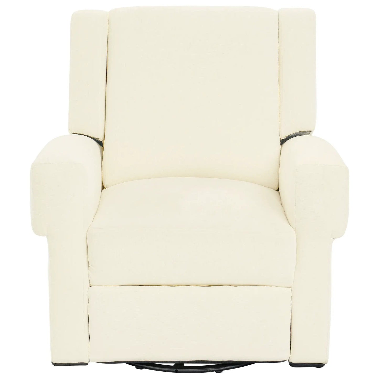 Manual Recliner Chair with Swivel Rocker Function in cream upholstery by Unique Piece Furniture on Tampa Home & Garden Store