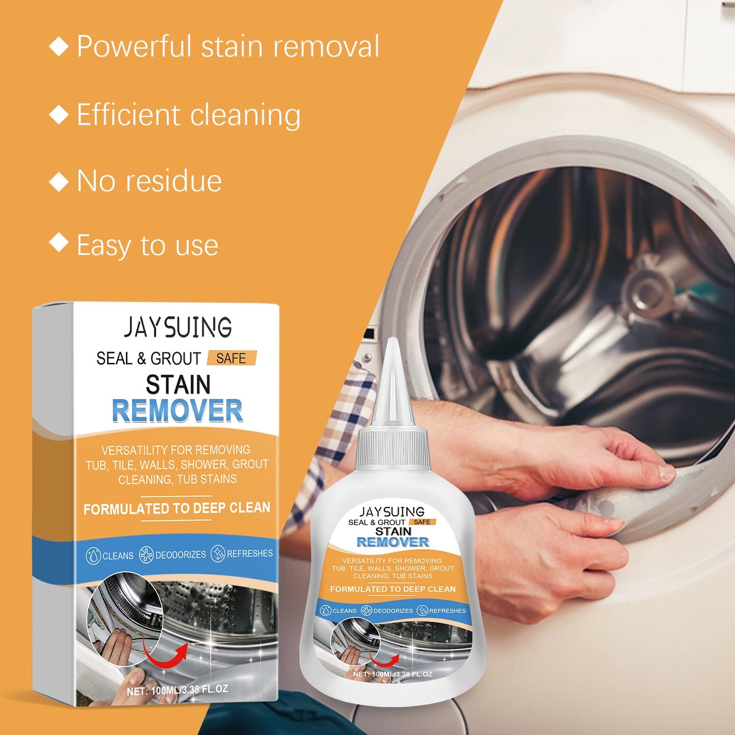 Decontamination Cleaner Roller Washing Machine Slot Bathroom Shower Stains Multi-Functional Clean Decontamination - Tampa Home & Garden Store