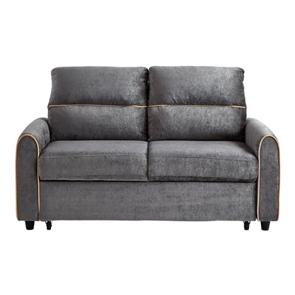 Pull Out Sofa Bed With Usb Port And Soft Backrest