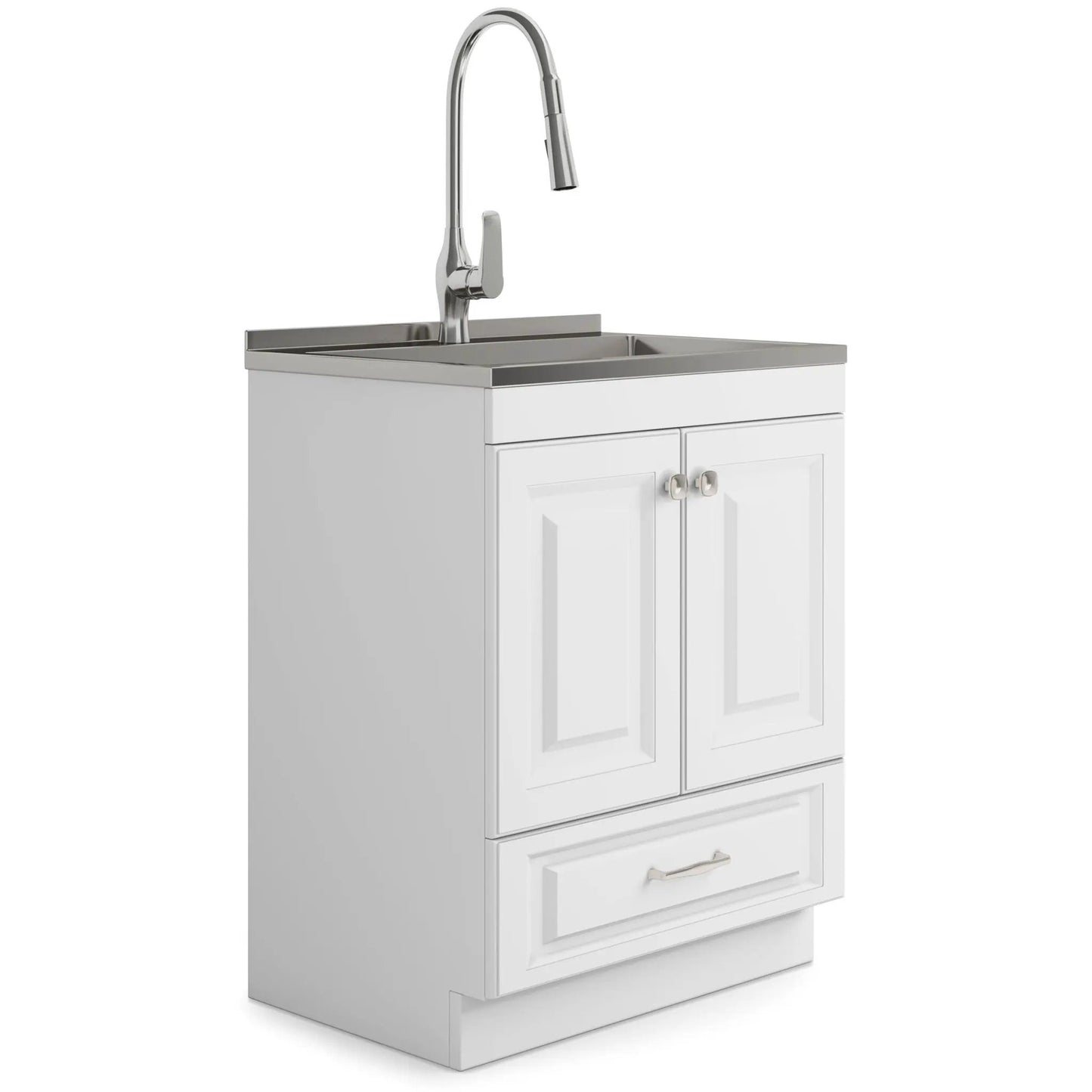 Lawrence Laundry Cabinet with Faucet and Sink