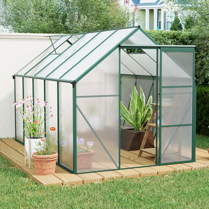 Outdoor Polycarbonate House and Raised Metal Base