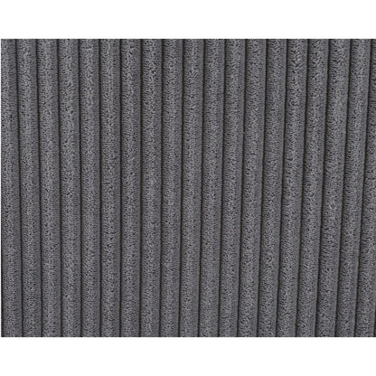 Gray striped textured upholstery fabric close-up with loop-pile detail on Tampa Home & Garden Store