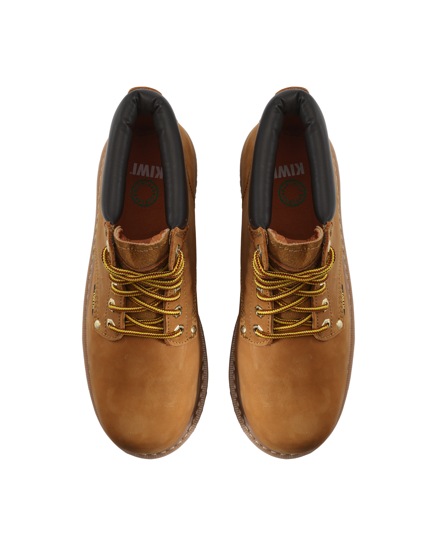 Bottes de travail Kiwi Premium Wheat Nubuck 6" à embout en acier et résistantes à l'eau [R60100]