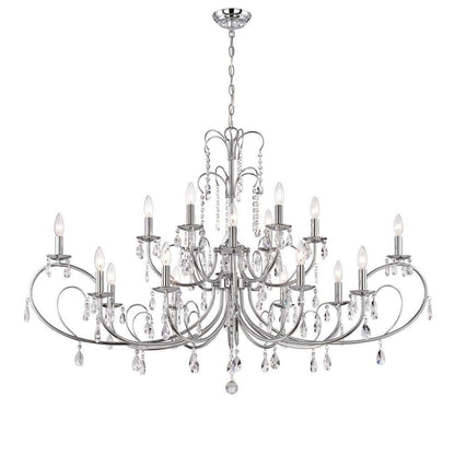 World Imports Kothari 18 Light Chandelier