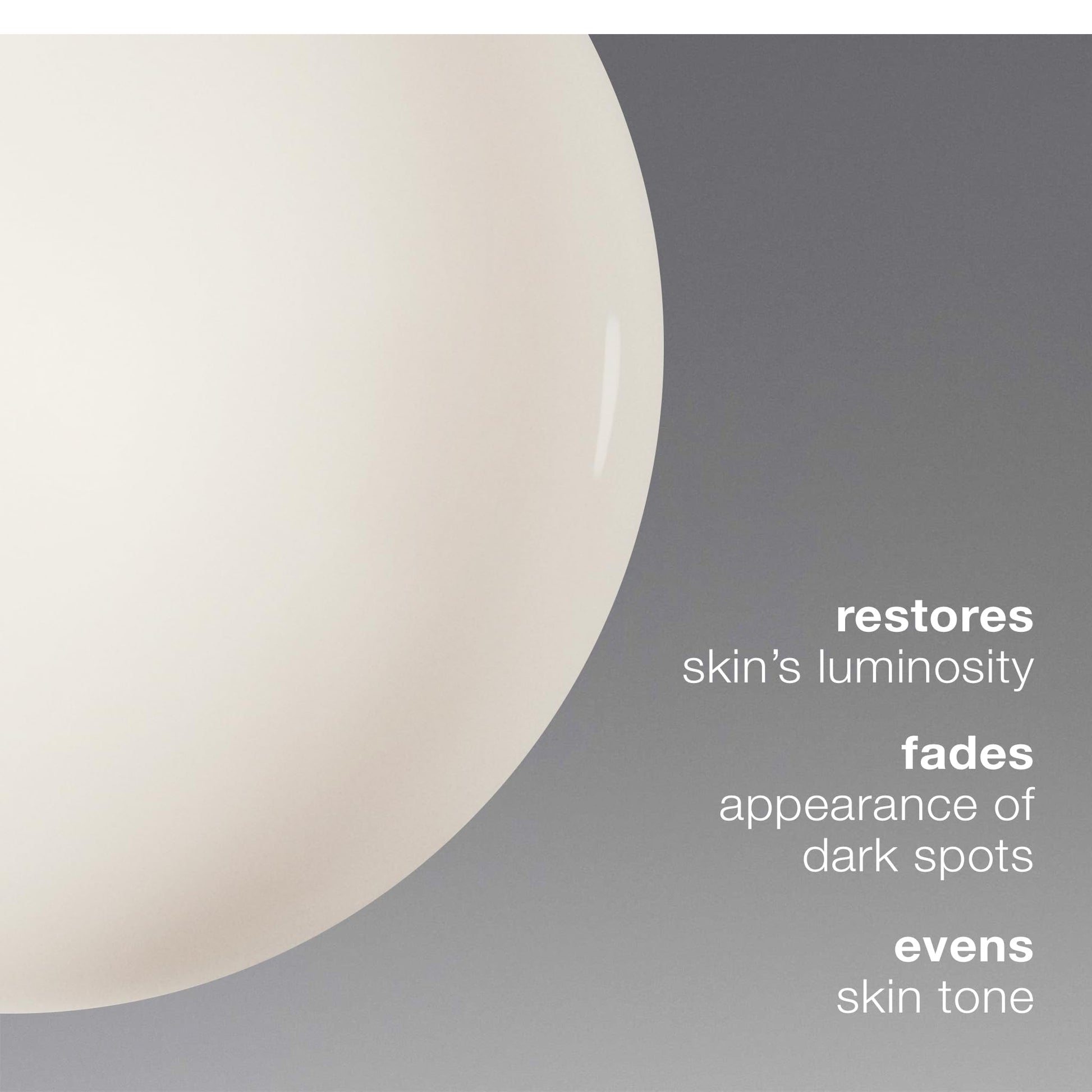 Dermalogica PowerBright Overnight Cream face cream graphic with beige left gray right on Tampa Home & Garden Store