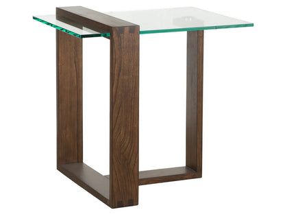 Bristow Rectangular Table With Glass Top