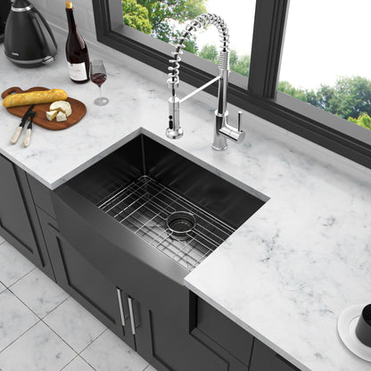 Farmhouse Apron Front Stainless Steel Sink