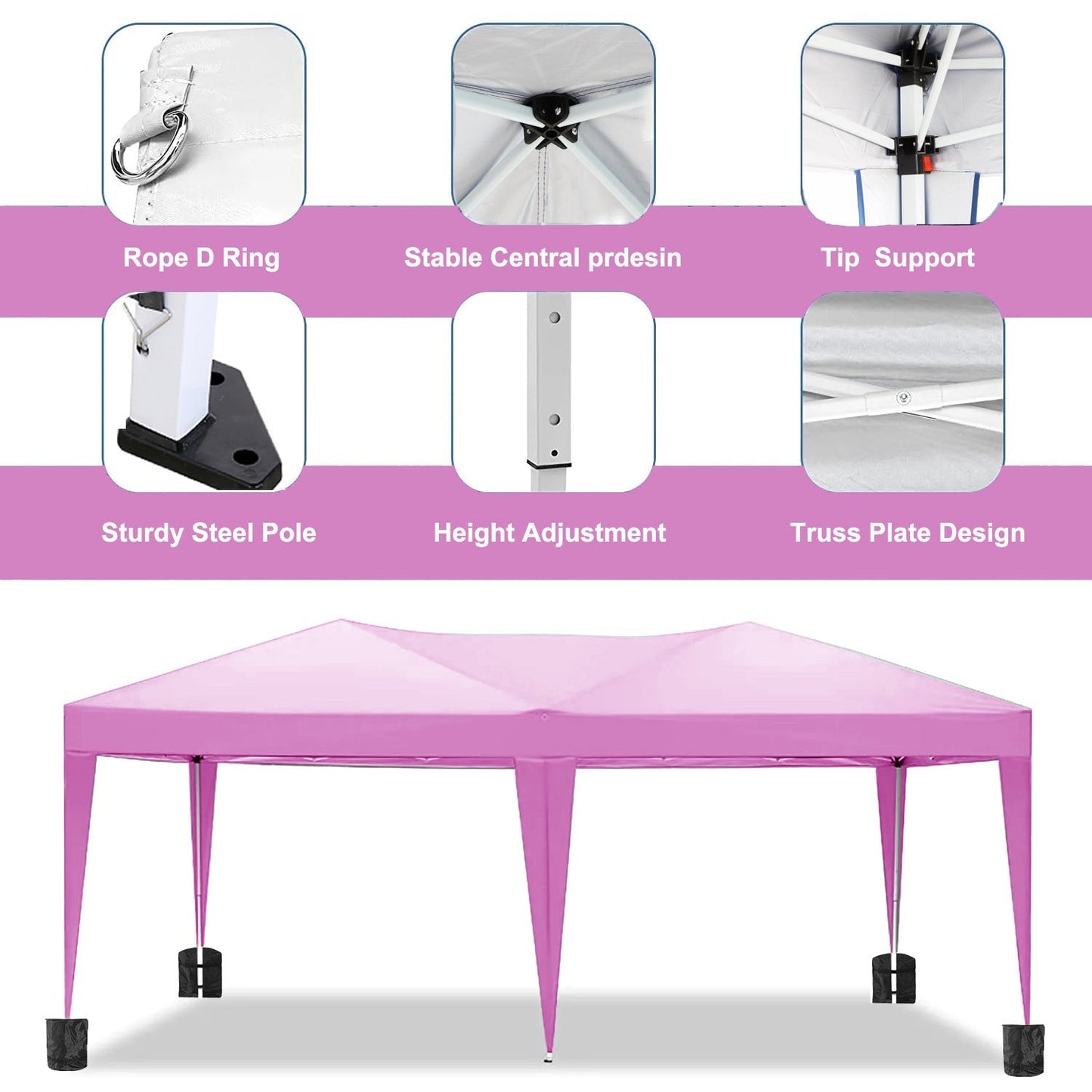 10x20 Folding Canopy For A Party And Outdoor Use