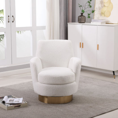 the Teddy Swivel Barrel Chair and Accent Seat