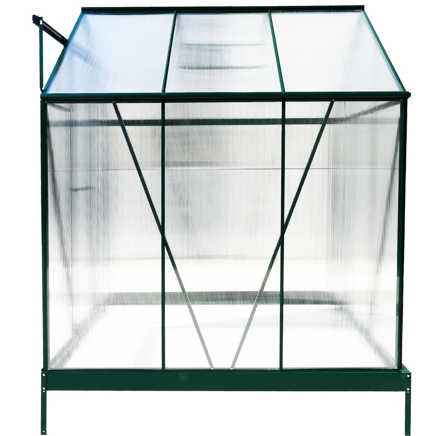 Heavy Duty Polycarbonate Greenhouse Kit and Door