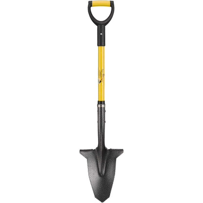Spear Head Spade 40in spade with D-grip yellow shaft and black handle on Tampa Home & Garden Store