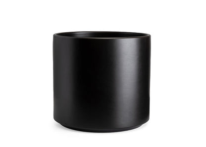 Cilindro de cerámica para artículos sólidos: con o sin soporte de caoba