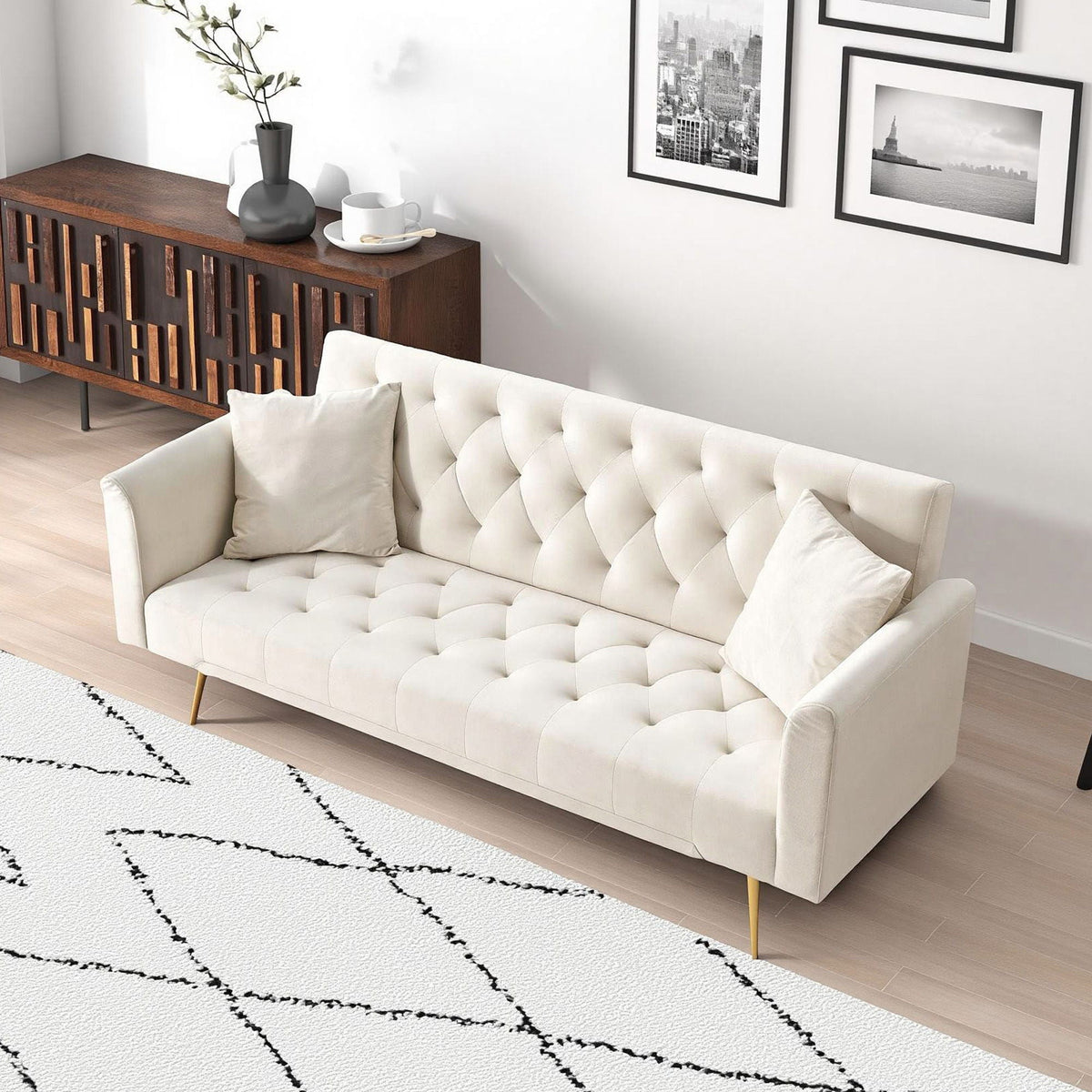Convertible Sofa Bed for Modern Living Rooms