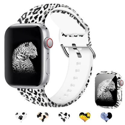 Trendy Silicone Watch Strap for Apple Watch