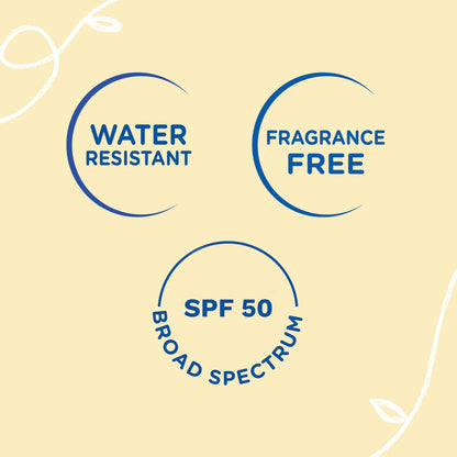 Sunscreen SPF 50 lotion by Beauty Care Bag, water resistant and fragrance free for babies on Tampa Home & Garden Store