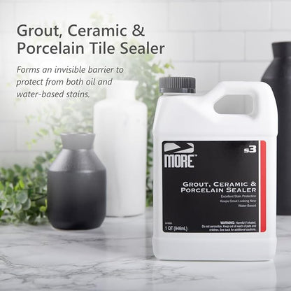 MORE® Grout, Ceramic & Porcelain Sealer