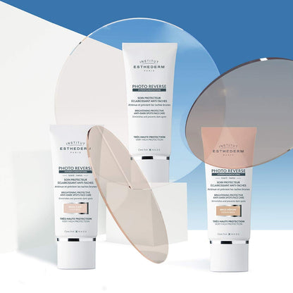 Esthederm Photo Reverse tinted sunscreen tubes in beige medium (3 tubes) by Institut Esthederm Paris on Tampa Home & Garden Store