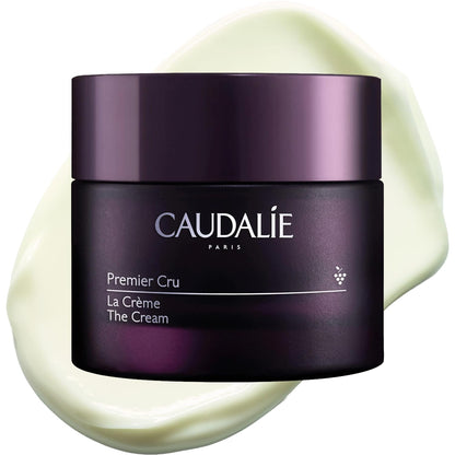 Face cream Caudalie Premier Cru The Rich Cream jar with deep purple container and lilac lid on Tampa Home & Garden Store