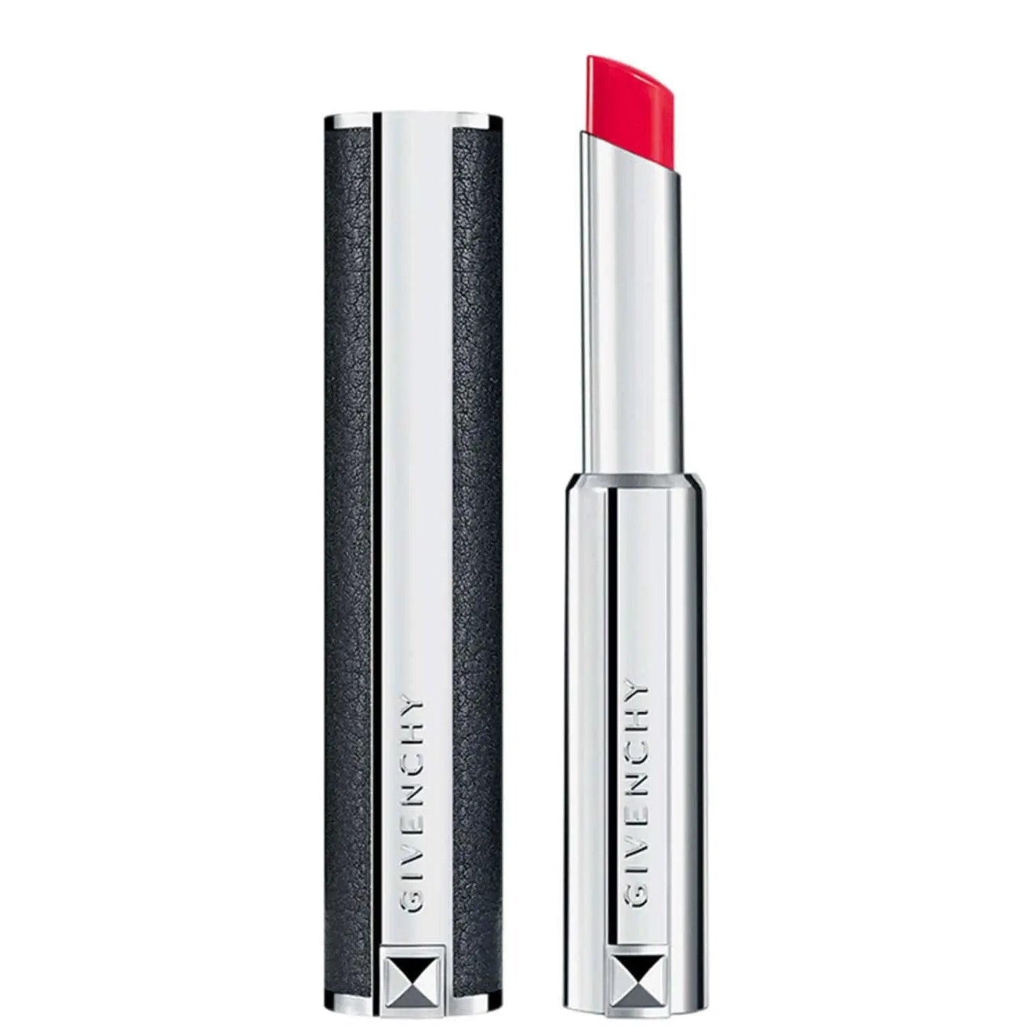 Givenchy lipstick duo in red with two-tone black and silver cases on Tampa Home & Garden Store