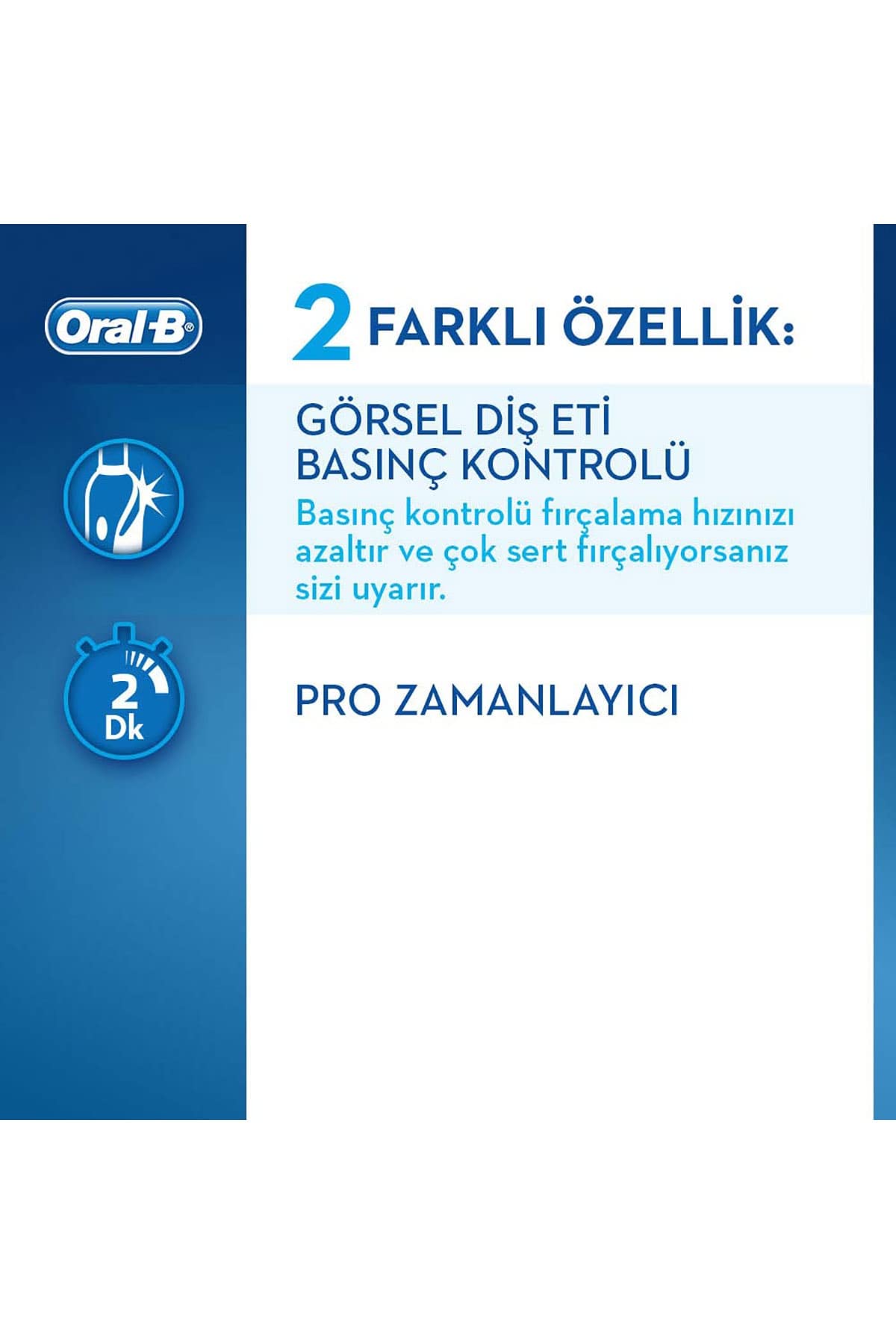 Oral-B Pro 2 Black Edition rechargeable toothbrush with bonus handle in blue packaging on Tampa Home & Garden Store