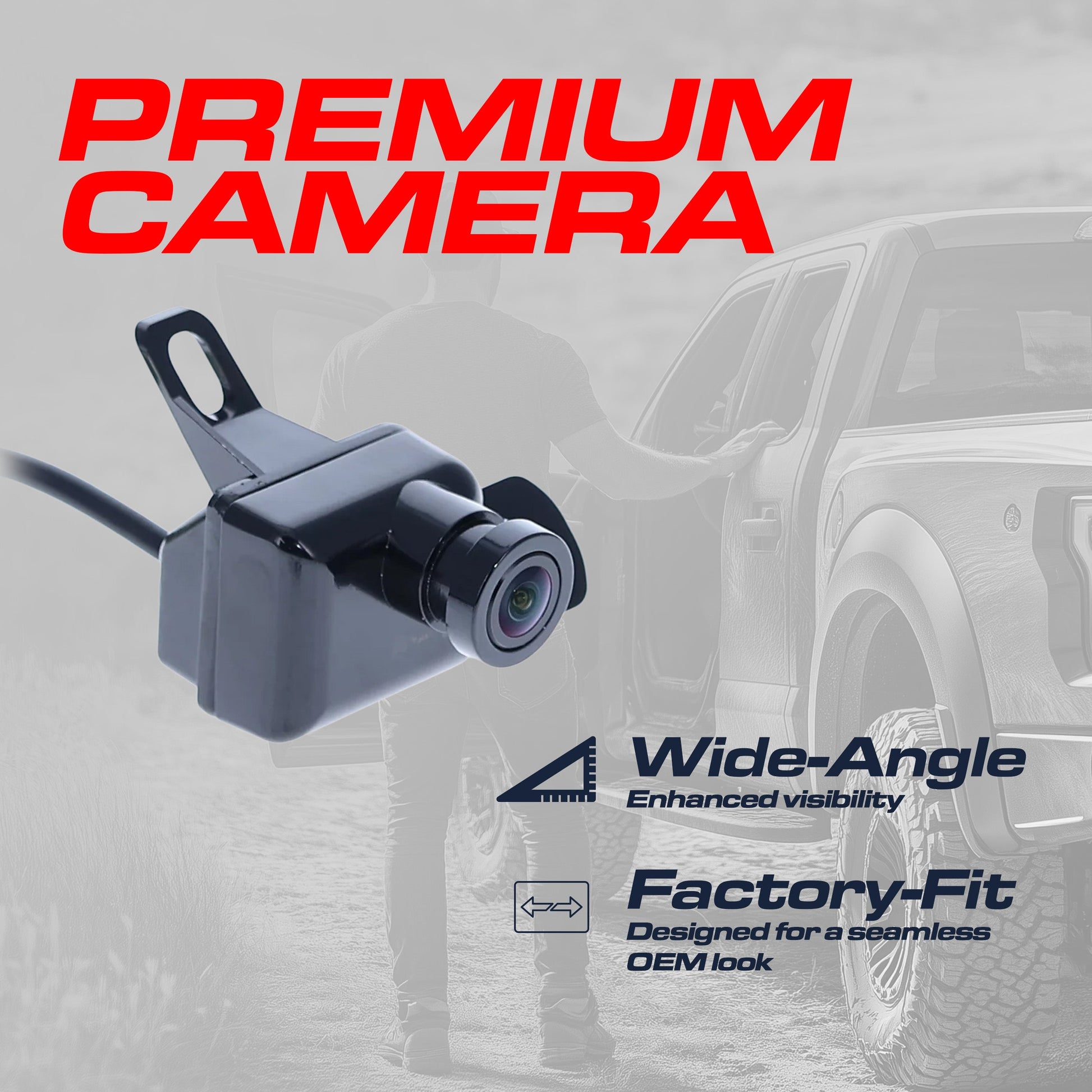 Ford Superduty backup camera OEM replacement Master Tailgaters, black housing #9C3Z-19G490-E on Tampa Home & Garden Store