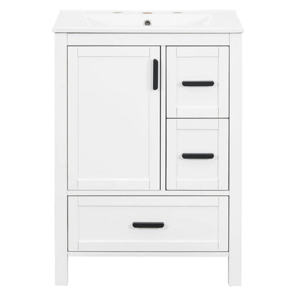 Bathroom Vanity With Sink and Soft-Close Drawers