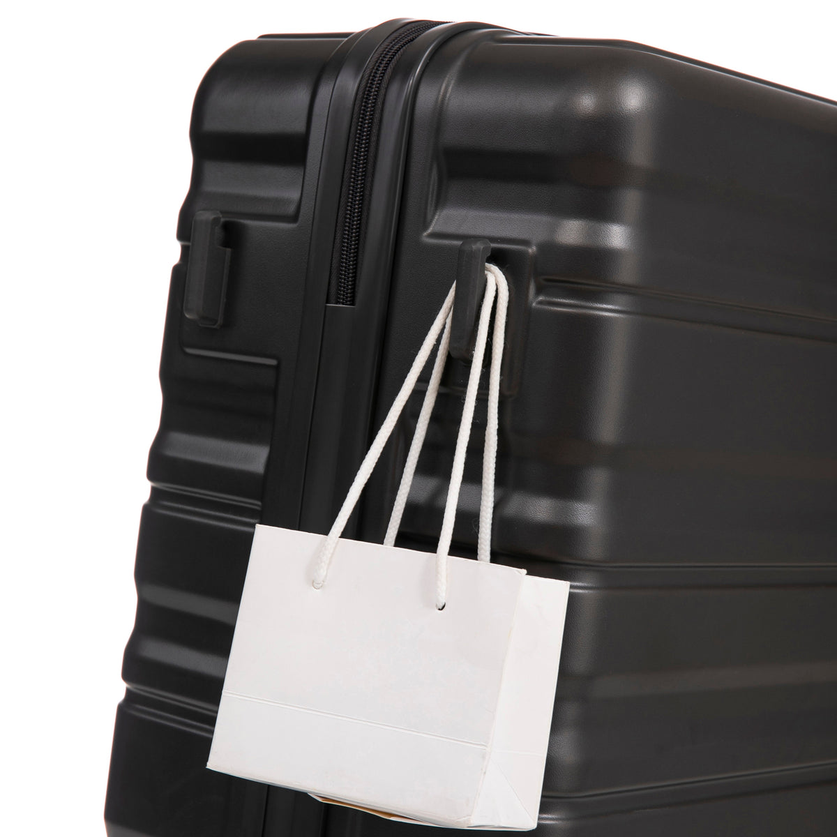 Hard case luggage set HIFINE TOURIST 3-piece in dark gray by HouseOfZazla on Tampa Home & Garden Store