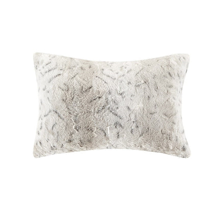 King Size Faux Fur Comforter and Pillow Set
