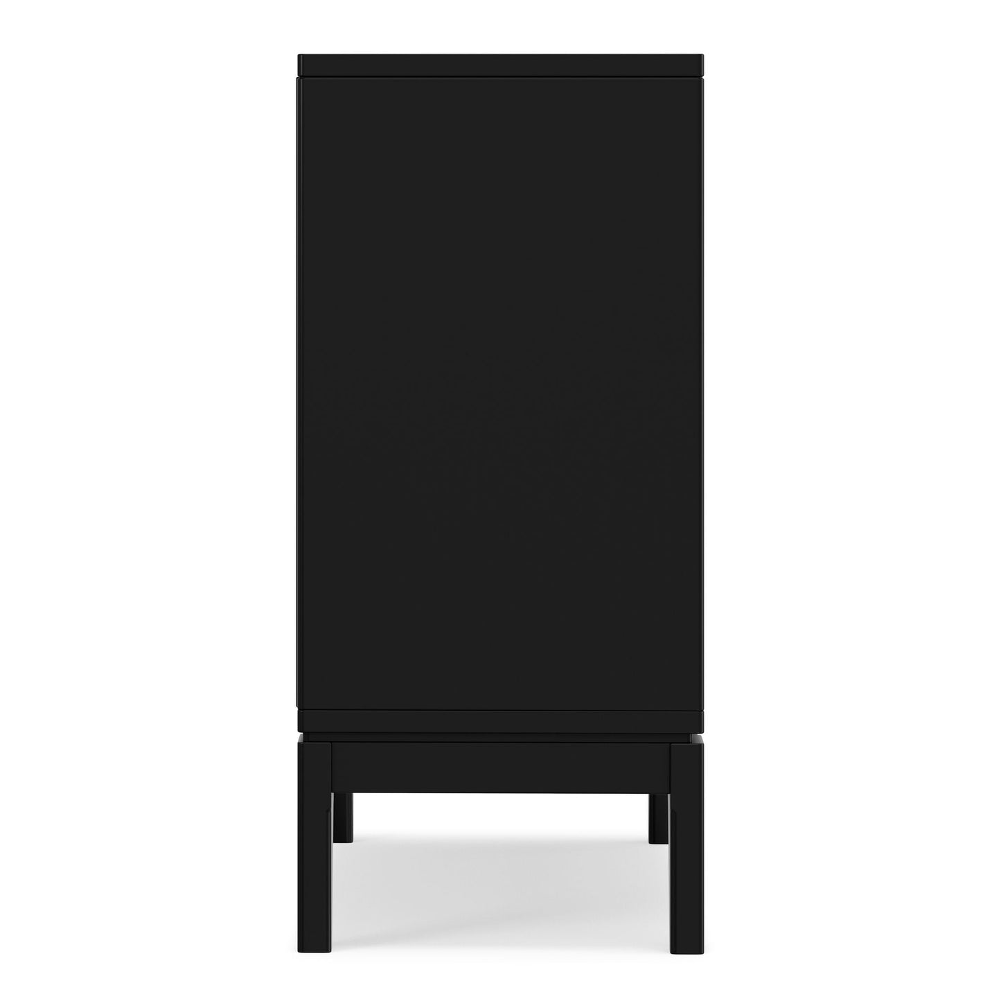 Harper low storage cabinet in black by HouseOfZazla, modern accent cabinet on Tampa Home & Garden Store
