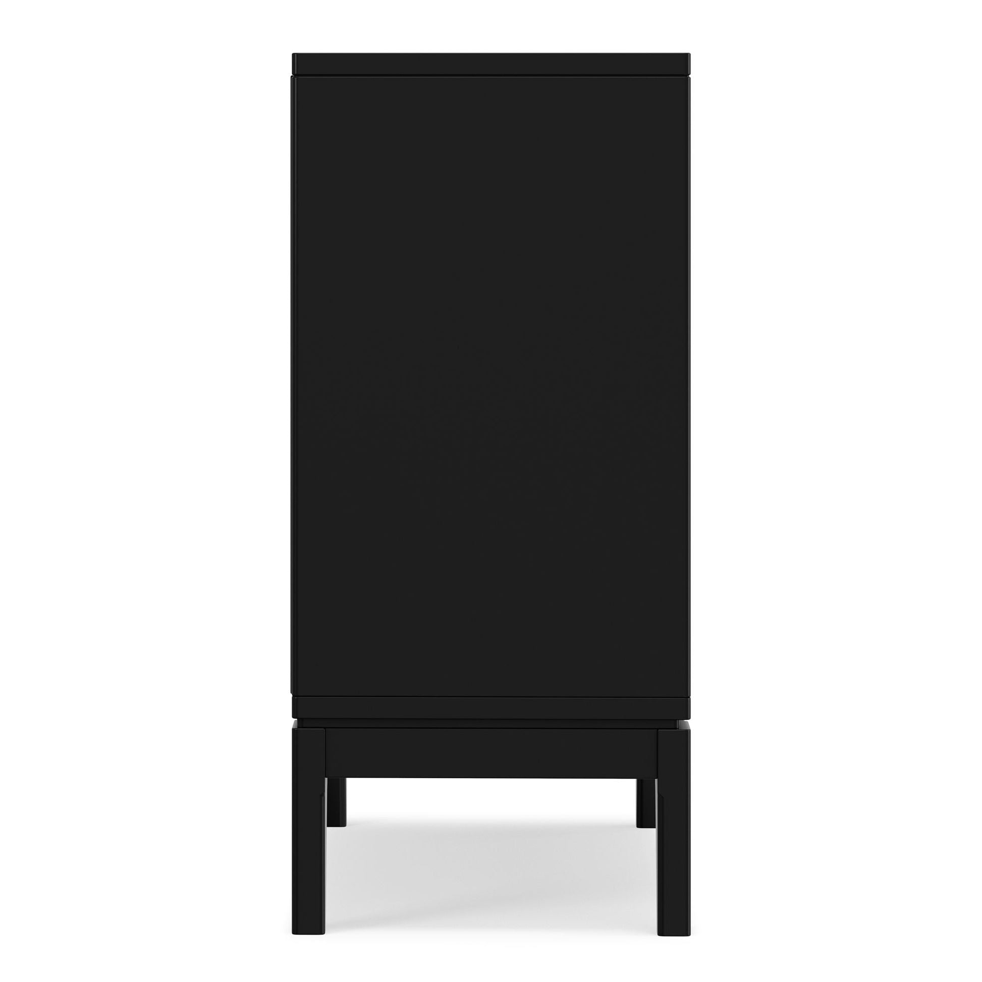 Harper low storage cabinet in black by HouseOfZazla, modern accent cabinet on Tampa Home & Garden Store