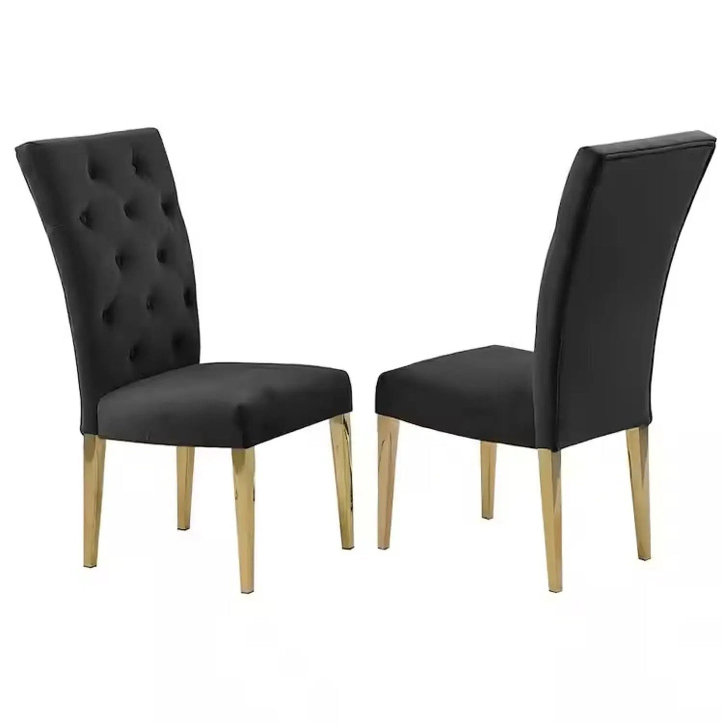 Modern Design Upholstered Dining Chair Set of 2