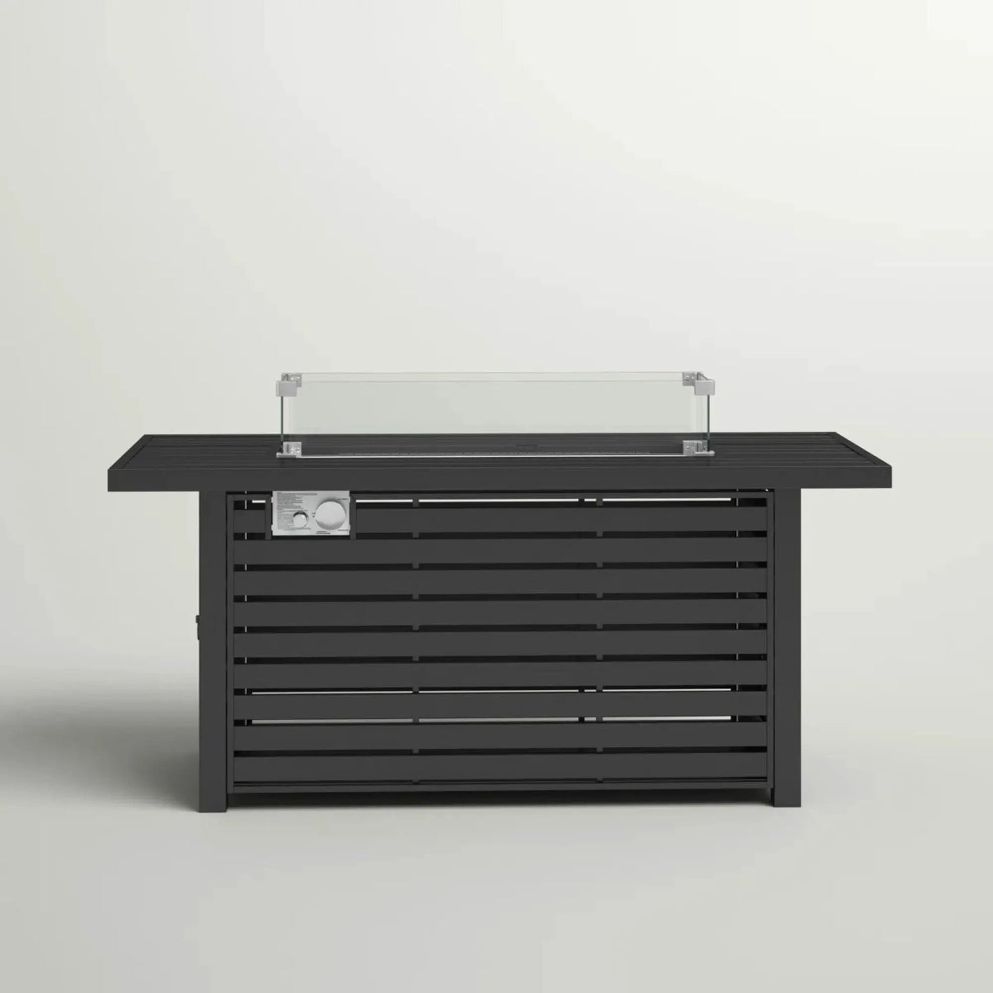 Propane Fire Pit Table With Lid and Fuel Options