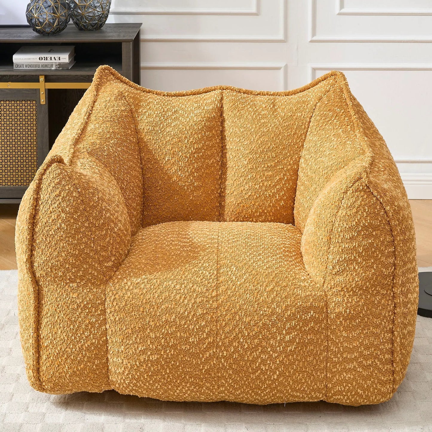 Comfortable Sofa Chairs With Resilient Foam