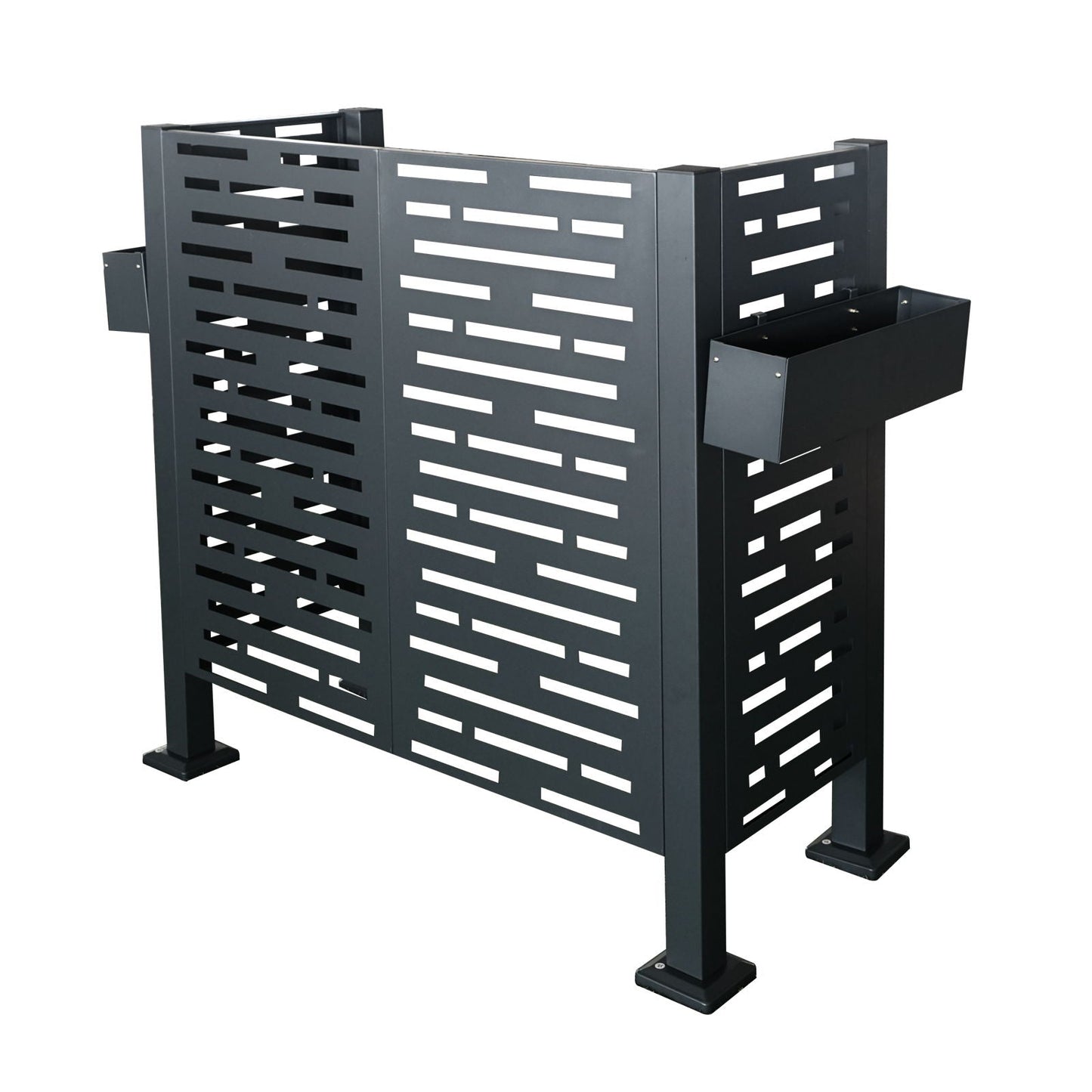 Air Conditioner Privacy Fence Cover and 3 Panels