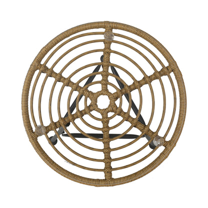 Petrichor Outdoor Side Table with Steel Frame