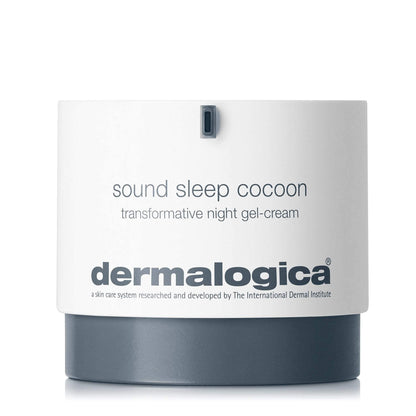 Dermalogica sound sleep cocoon night gel-cream packaging with bold logo on Tampa Home & Garden Store