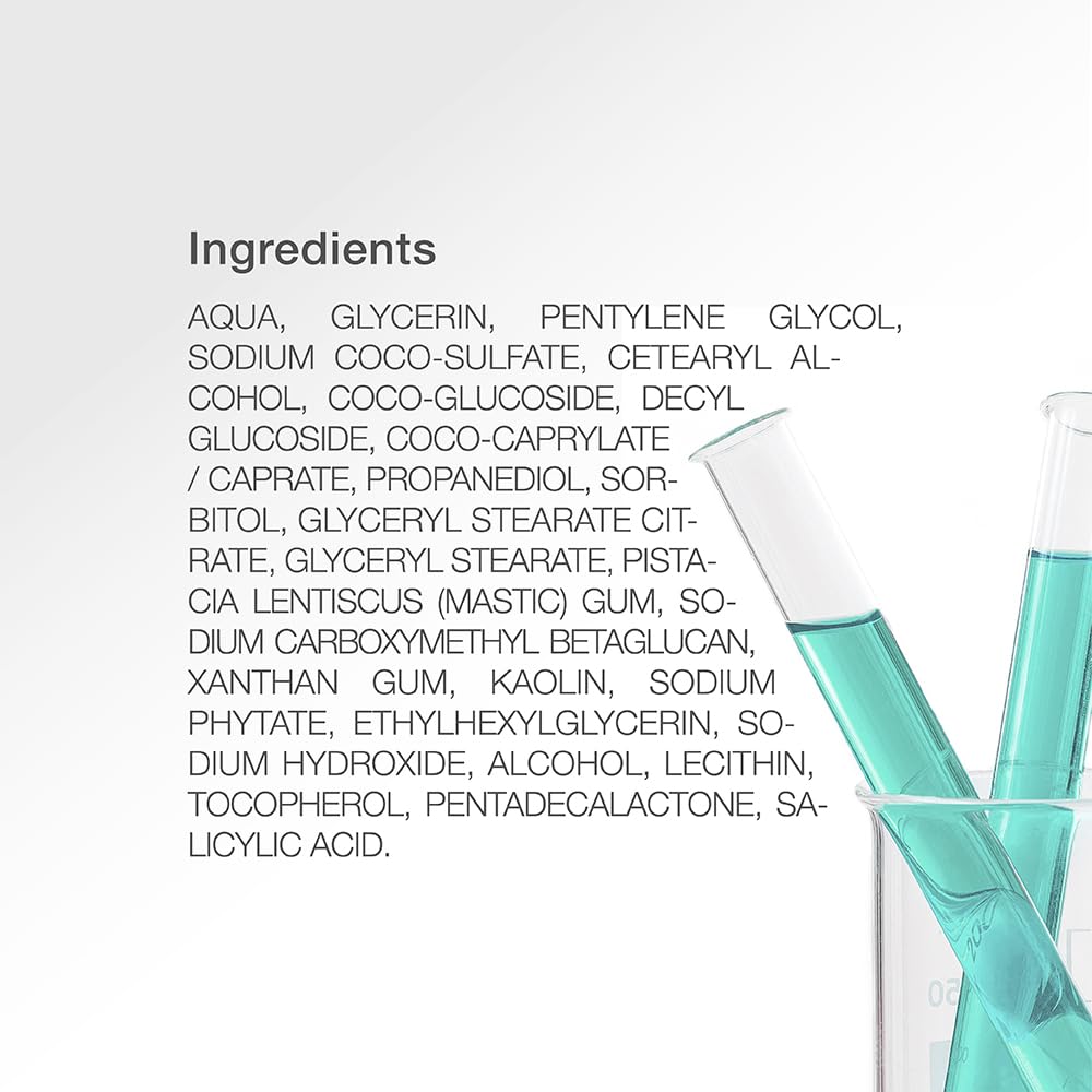 Cleanser Skincode SOS Oil Control Clarifying Wash 125ml; ingredients text with teal lab tubes on Tampa Home & Garden Store