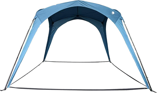 Pop 'N Go canopy blue pop-up shelter with steel frame by The California Beach Company LLC on Tampa Home & Garden Store